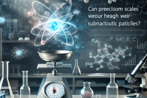 ¿Las balanzas de precisión pueden pesar partículas subatómicas?